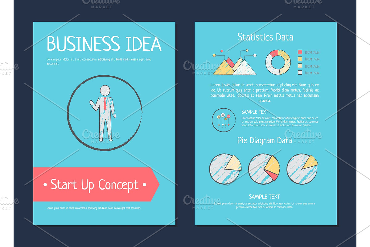 Business Idea Startup Concept Vector in Illustrations - product preview 8