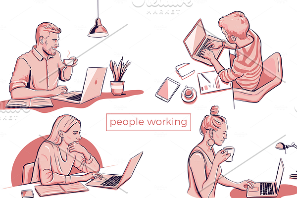 People. Work from home