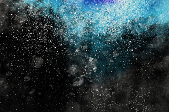 Space Watercolor Backgrounds Set in Textures - product preview 6
