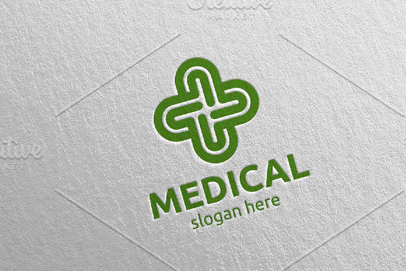 Cross Medical Hospital Logo 64 in Logo Templates - product preview 2