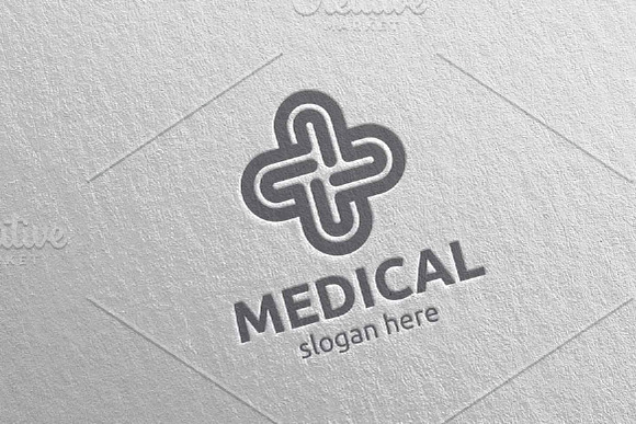 Cross Medical Hospital Logo 64 in Logo Templates - product preview 4
