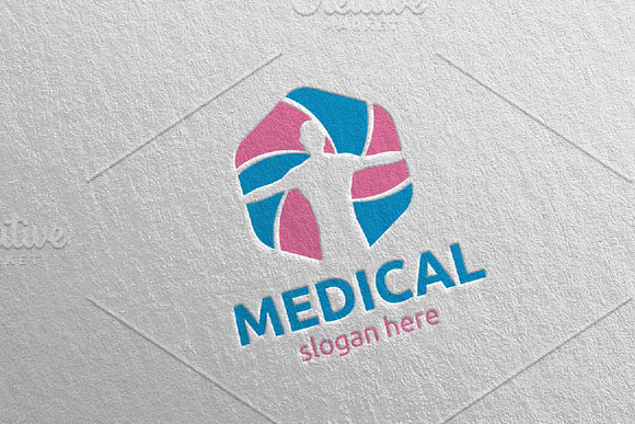 Cross Medical Hospital Logo 67 in Logo Templates - product preview 2