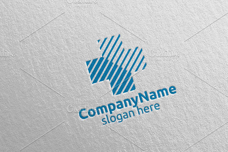 Cross Medical Hospital Logo 57 in Logo Templates - product preview 8