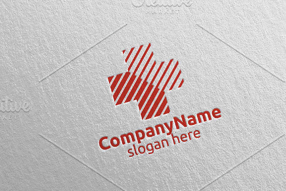 Cross Medical Hospital Logo 57 in Logo Templates - product preview 1
