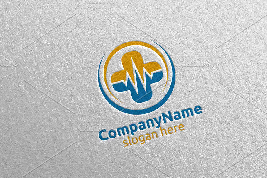 Cross Medical Hospital Logo 58 in Logo Templates - product preview 8