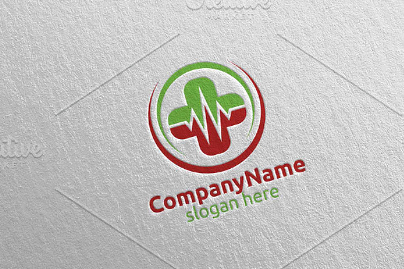 Cross Medical Hospital Logo 58 in Logo Templates - product preview 1