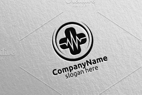 Cross Medical Hospital Logo 58 in Logo Templates - product preview 4