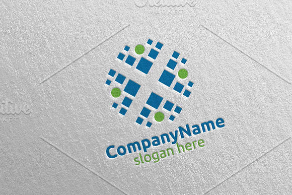 Health Care Cross Medical Logo 62 in Logo Templates - product preview 1