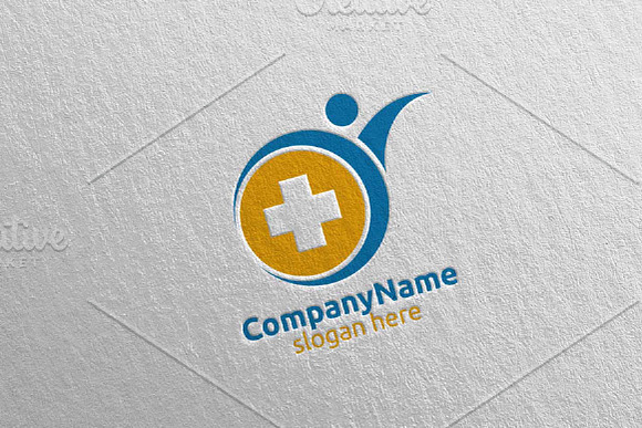 Health Care Cross Medical Logo 63 in Logo Templates - product preview 2