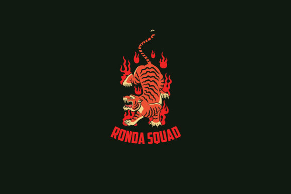 Ronda Squad Logo Template in Logo Templates - product preview 1