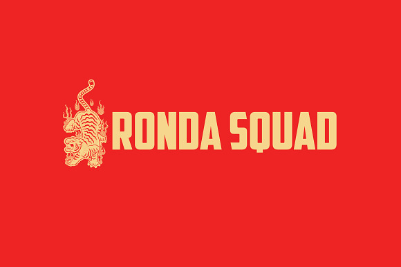 Ronda Squad Logo Template in Logo Templates - product preview 3
