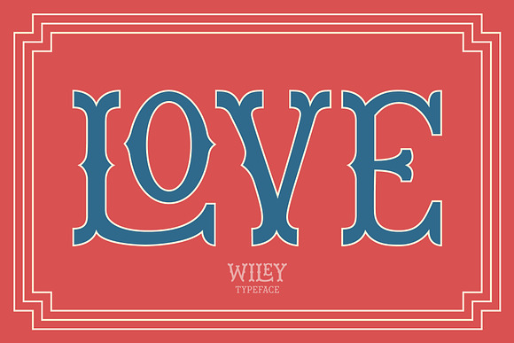 Wiley Decorative Latin & Greek Font in Display Fonts - product preview 3