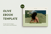 Canva Ebook for Bloggers | Olive