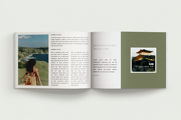 Canva Ebook for Bloggers | Olive in Magazine Templates - product preview 3