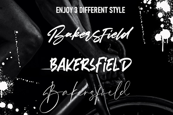 Bakersfield | 3 Font Combination in Script Fonts - product preview 8
