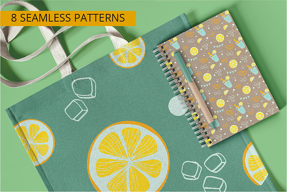 Lemon Party Illustrations in Graphics - product preview 1