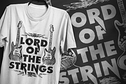 Lord of the strings - T-Shirt Design
