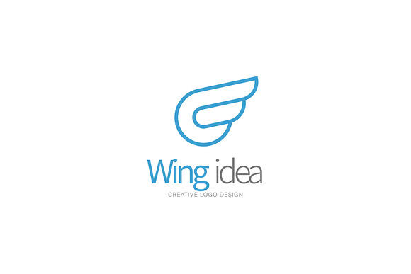 Wings logos in Logo Templates - product preview 1
