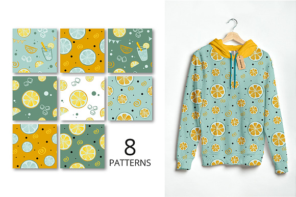 Lemon Party Illustrations in Graphics - product preview 3