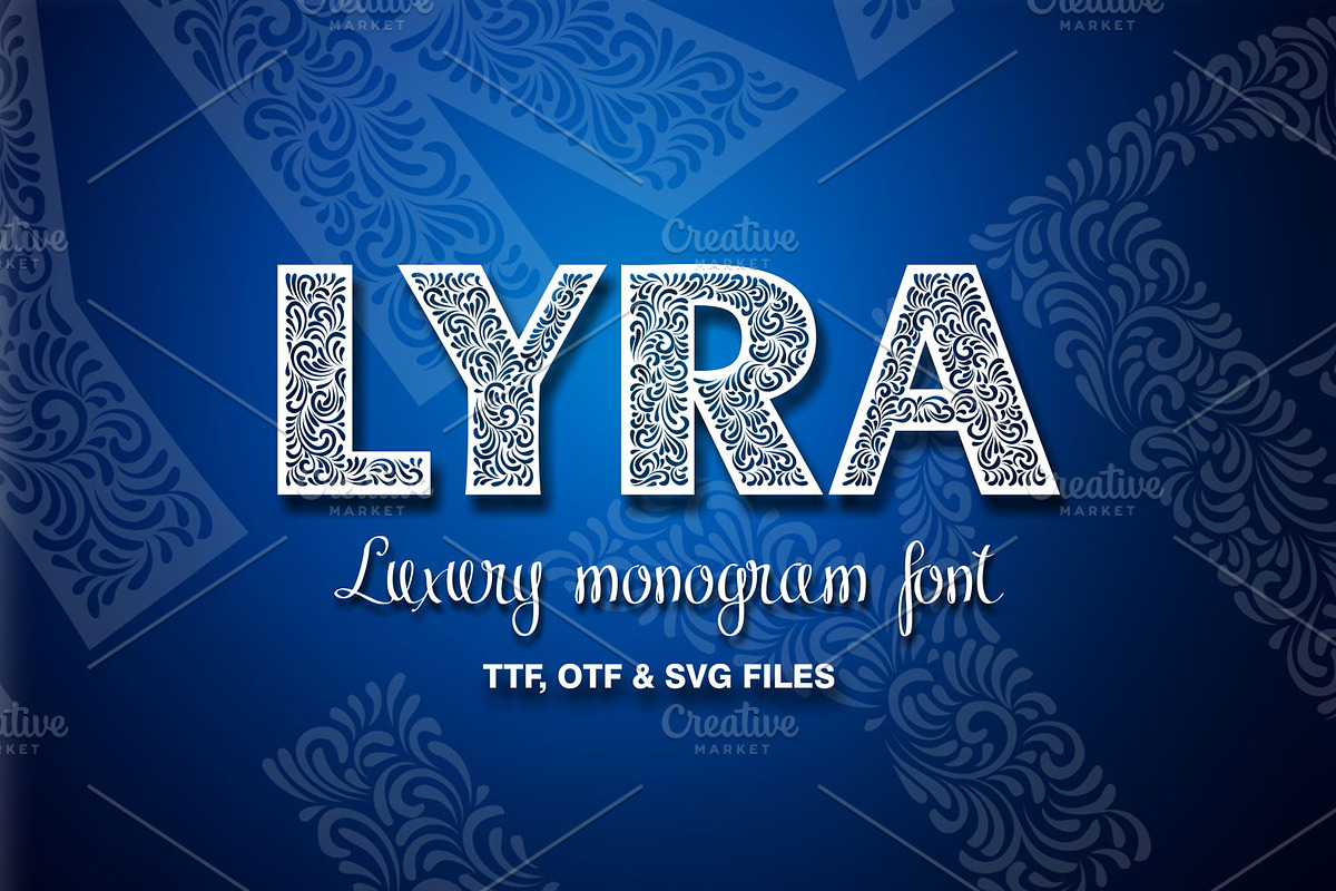 LYRA in Display Fonts - product preview 8