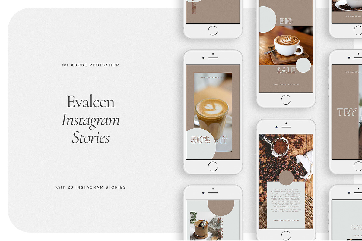 EVALEEN Instagram Stories in Instagram Templates - product preview 8