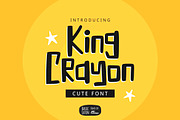 King Crayon Font (70% OFF)
