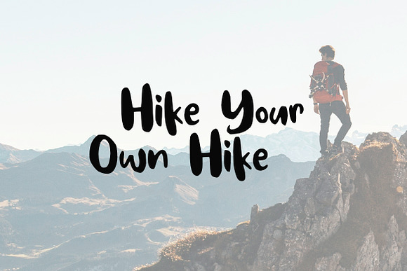 Hike More Font in Sans-Serif Fonts - product preview 2