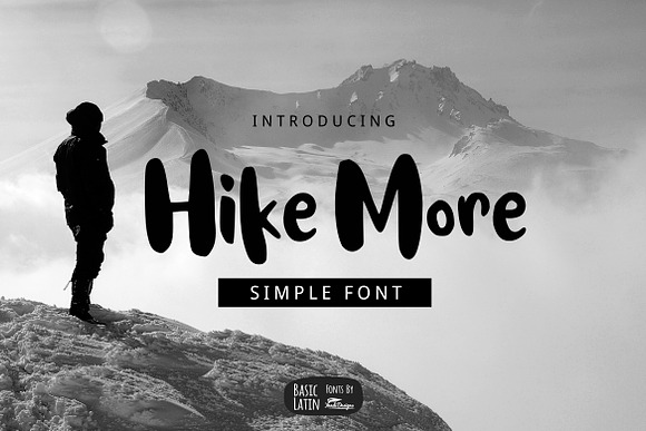 Hike More Font in Sans-Serif Fonts - product preview 3