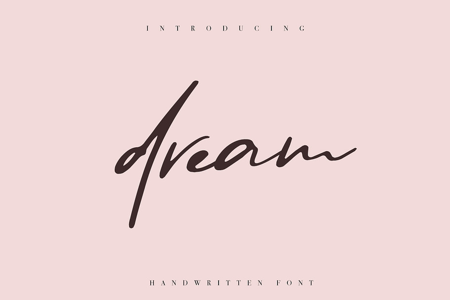 Dream in Script Fonts - product preview 8