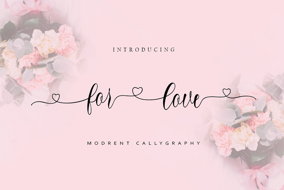 forlove in Script Fonts - product preview 8