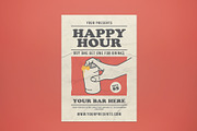 Happy Hour Flyer