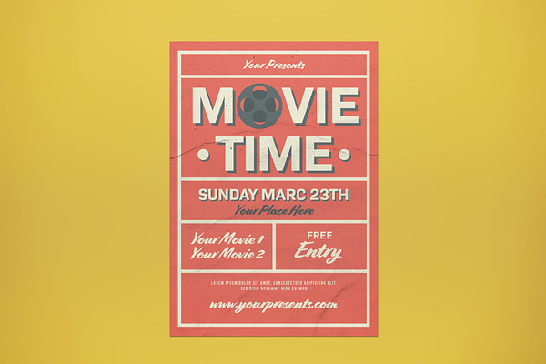 Movie Time Flyer
