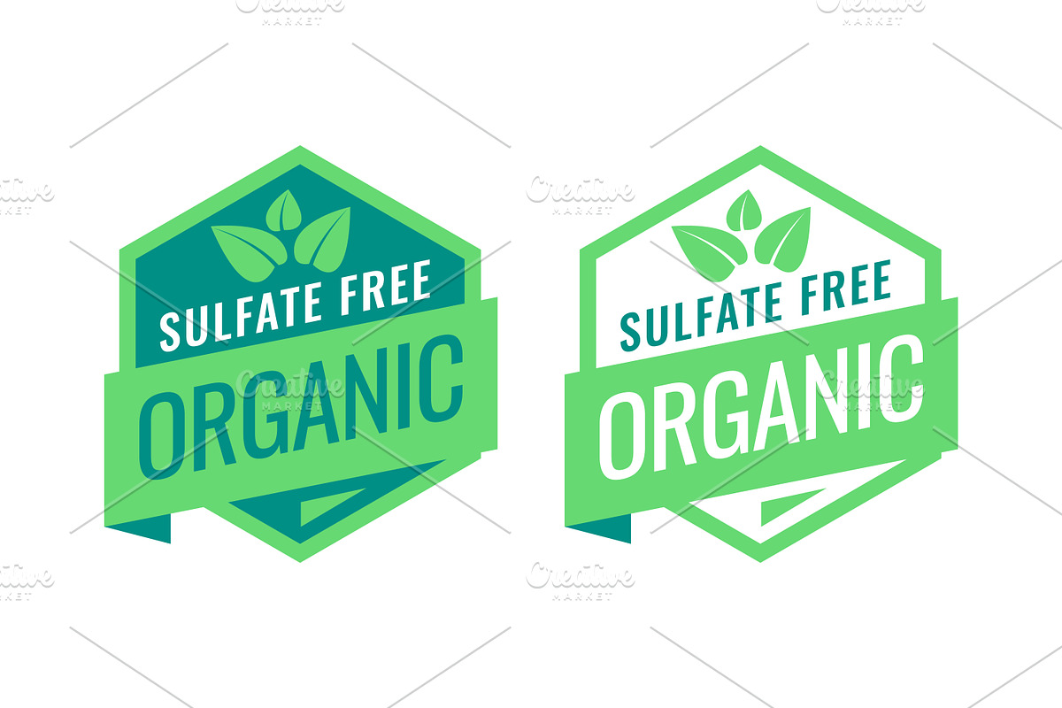 Sulfate Free sign or stamp symbol in Icons - product preview 8