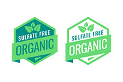 Sulfate Free sign or stamp symbol