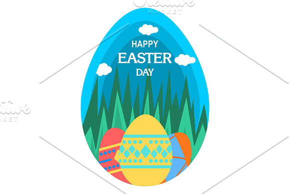 Happy Easter, Pass-Over Flat in Illustrations - product preview 1