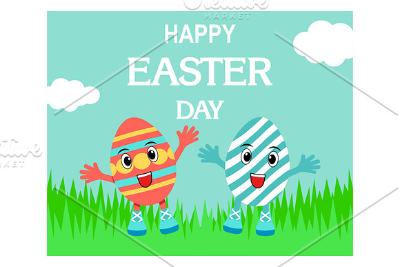 Happy Easter, Pass-Over Flat in Illustrations - product preview 2