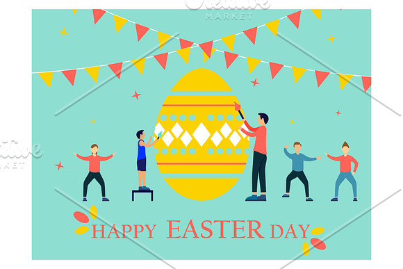 Happy Easter, Pass-Over Flat in Illustrations - product preview 4