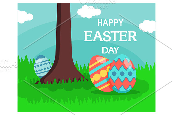 Happy Easter, Pass-Over Flat in Illustrations - product preview 6