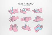 Hand Wash Illustration