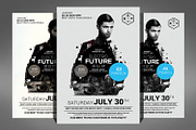 Electro Future Abstract Flyer