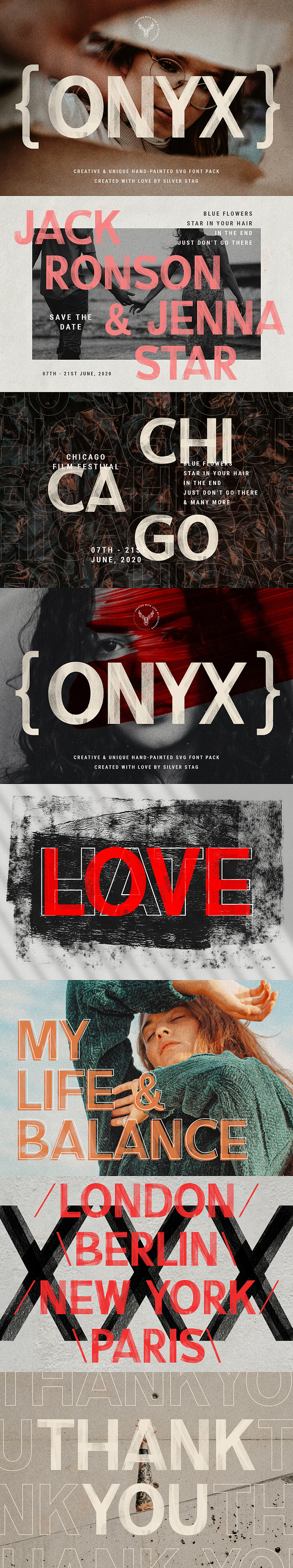 35% OFF - ONIX Hand-Painted SVG Font in Display Fonts - product preview 8