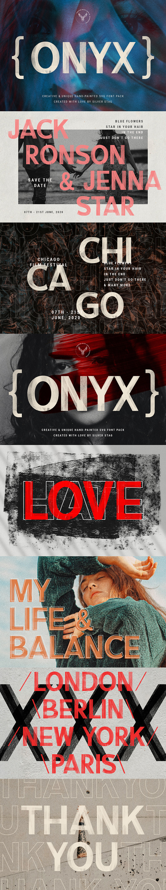 35% OFF - ONIX Hand-Painted SVG Font in Display Fonts - product preview 16