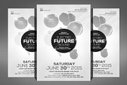 Electro Future Sound Party Flyer