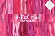 Seamless Frosted Pink Backgrounds