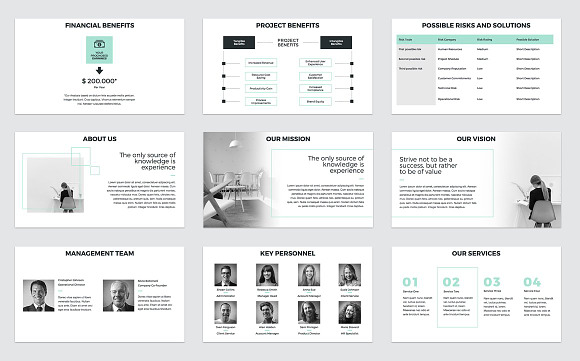 3 in 1 Project Proposal Bundle in Keynote Templates - product preview 8