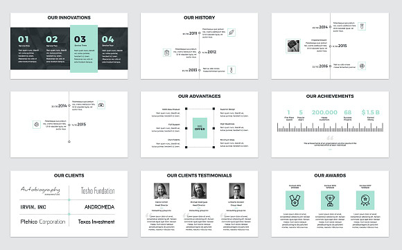 3 in 1 Project Proposal Bundle in Keynote Templates - product preview 9