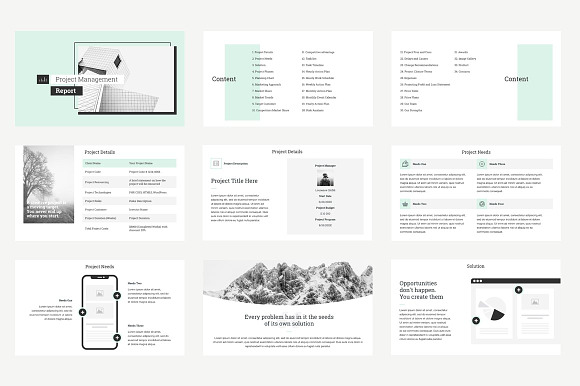 3 in 1 Project Proposal Bundle in Keynote Templates - product preview 11