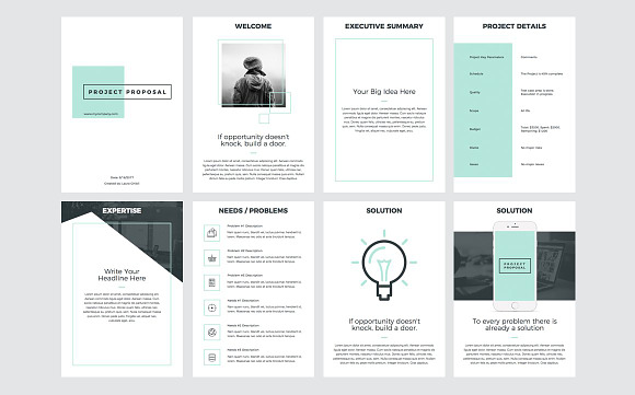 3 in 1 Project Proposal Bundle in Keynote Templates - product preview 18