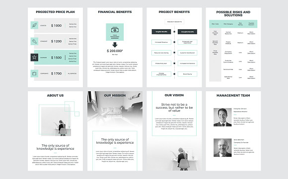 3 in 1 Project Proposal Bundle in Keynote Templates - product preview 22