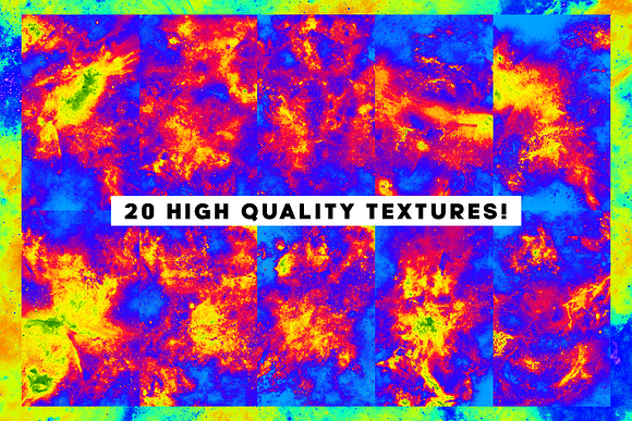 20 Space Heatmap Background Vol.1 in Textures - product preview 1